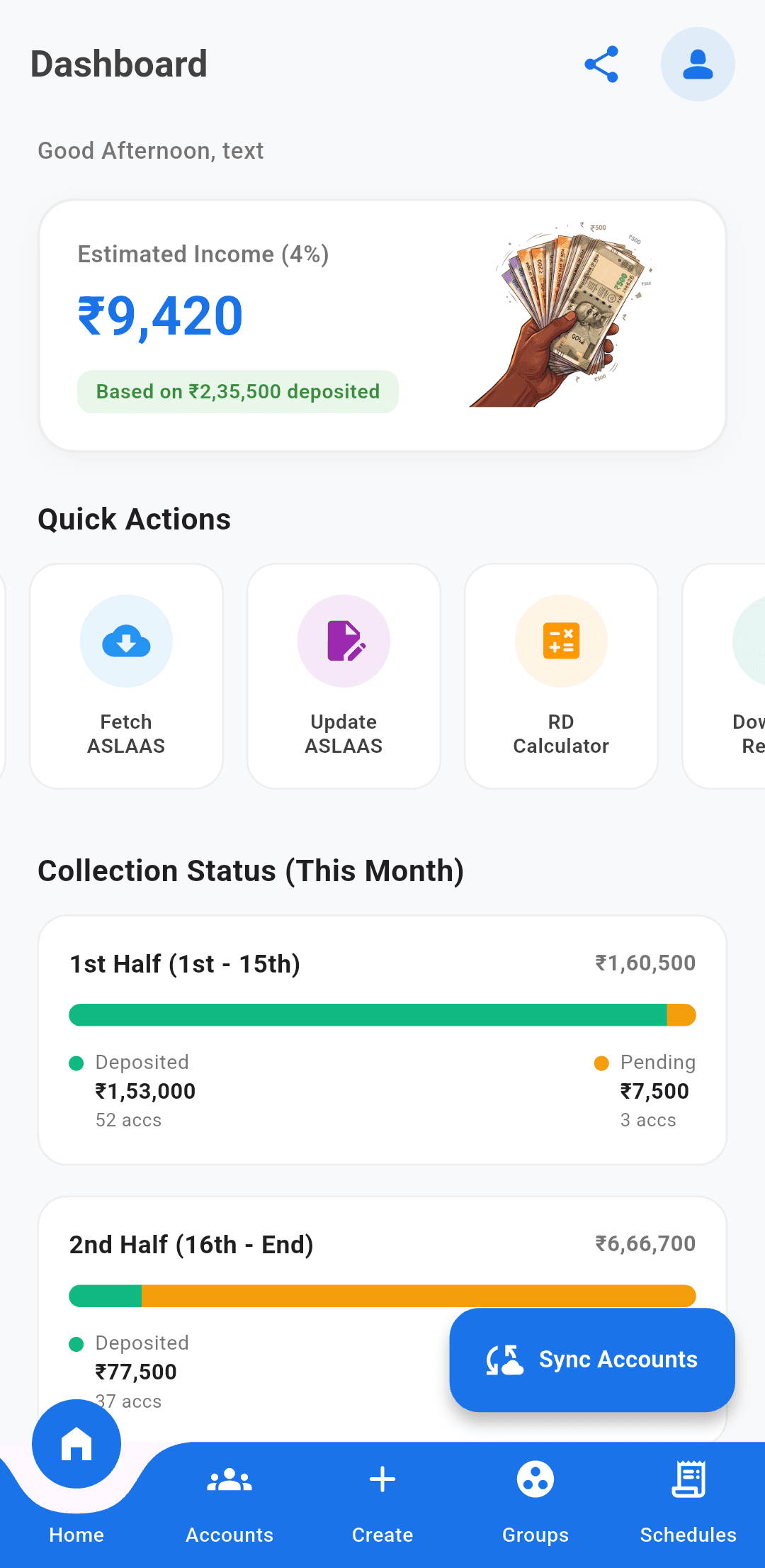 RD Master Dashboard